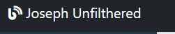 Joseph unfilthered